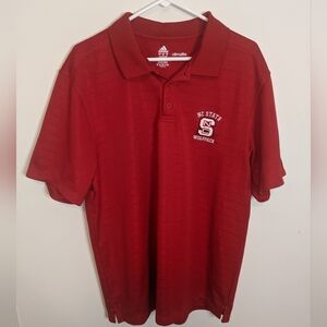Adidas climalite shirt men's xl nc state Wolfpack